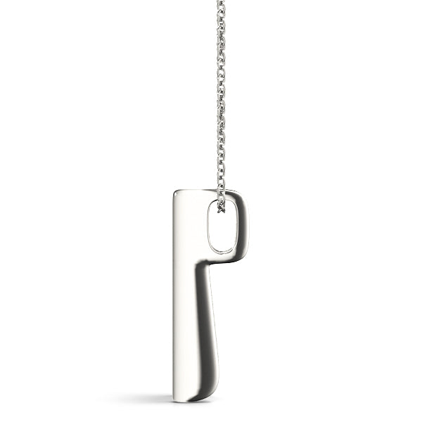White Platinum 3-Stone Lab Diamond Pendant