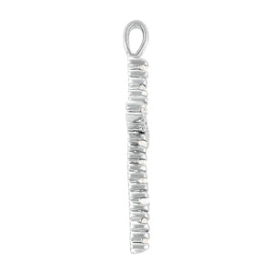 White Gold Diamond Cross Pendant | Religious Jewelry