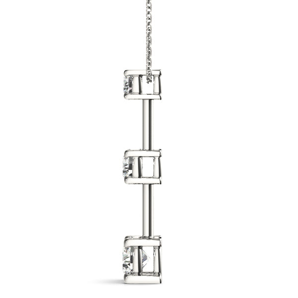 0.5 CTW Lab Diamond White Platinum Pendant