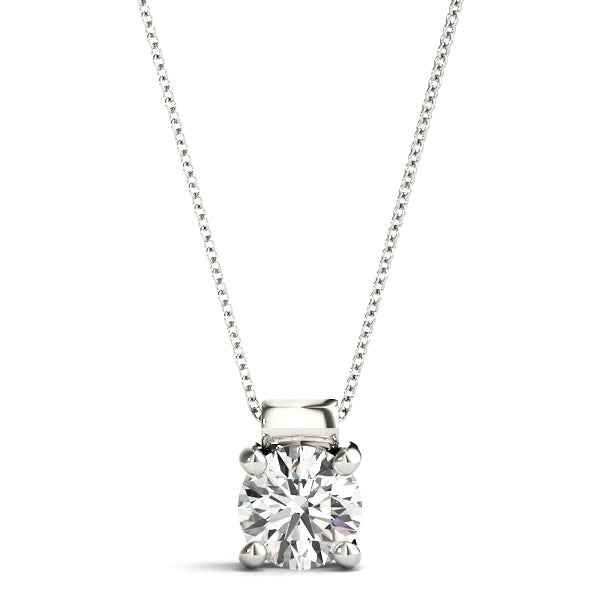 3/4 ct tw Lab Diamond Pendants Solitaires