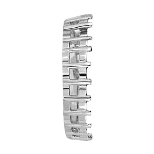 14K White Gold Lab Diamond Journey Pendant
