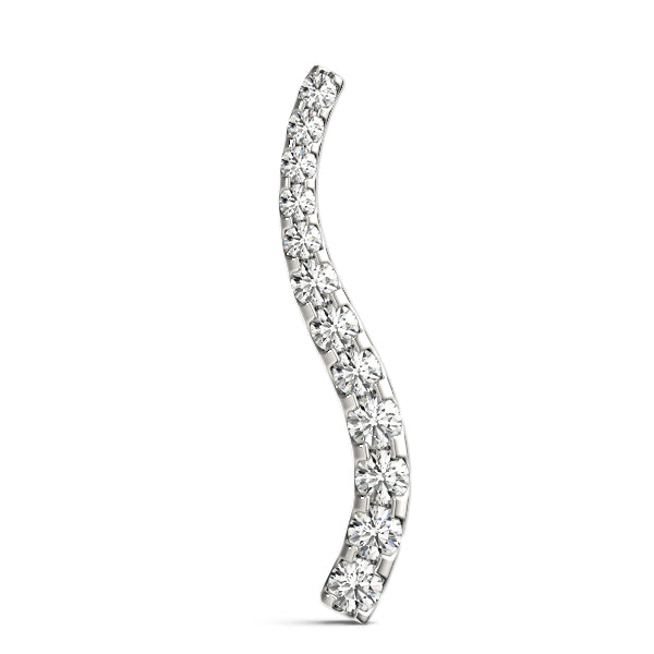 Platinum Diamond Journey Pendant