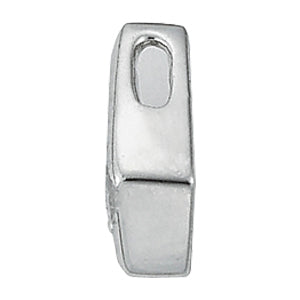 0.5CT Lab Diamond 14K White Gold Pendant