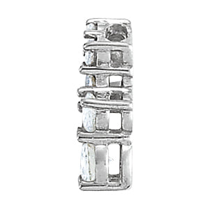 Platinum Diamond Journey Pendant