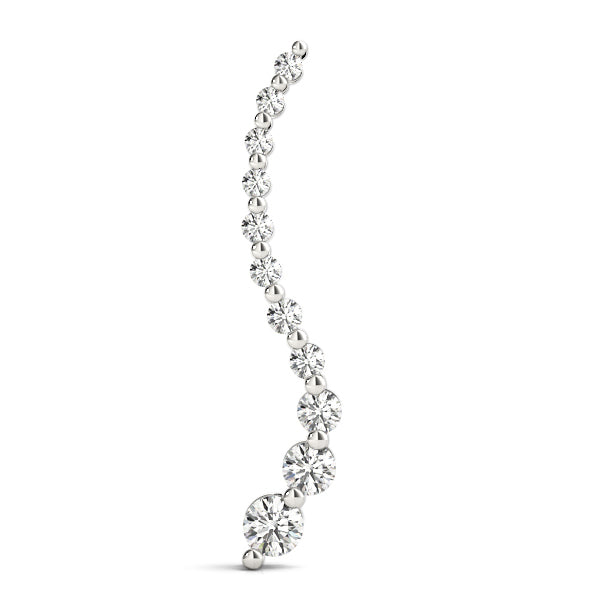 Platinum Diamond Journey Pendant