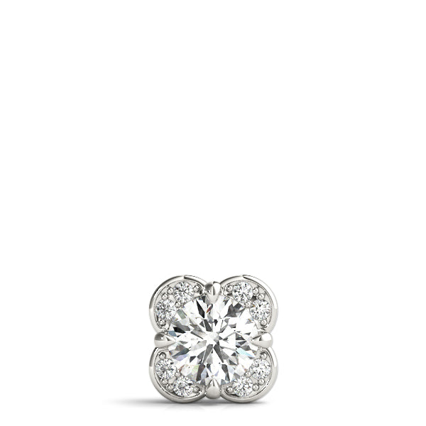 5/8 ct tw Lab Diamond Pendants Halo