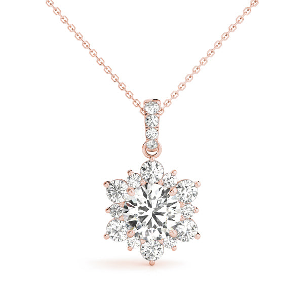 1 1/4 ct tw Lab Diamond Pendant