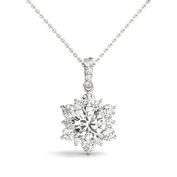 1 1/4 ct tw Lab Diamond Pendant