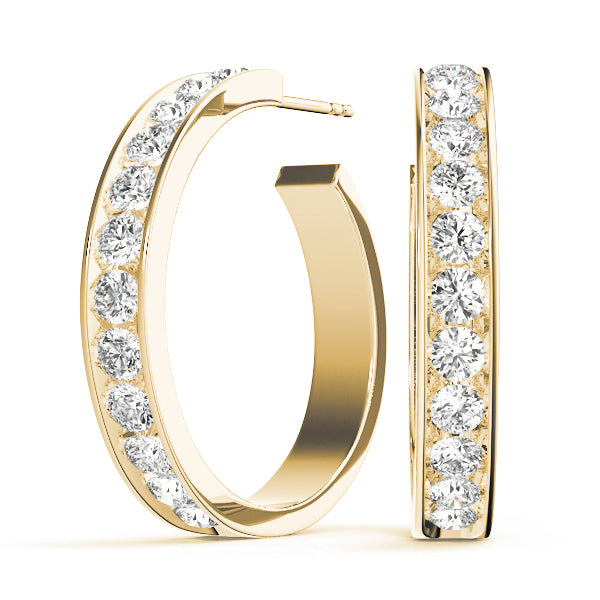 EARRINGS HOOP EARRINGS STANDARD HOOPS Complete per pair.