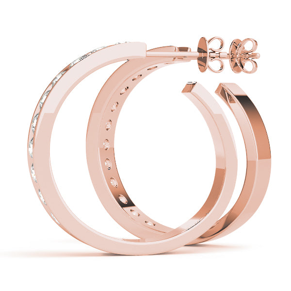 EARRINGS HOOP EARRINGS STANDARD HOOPS Complete per pair.