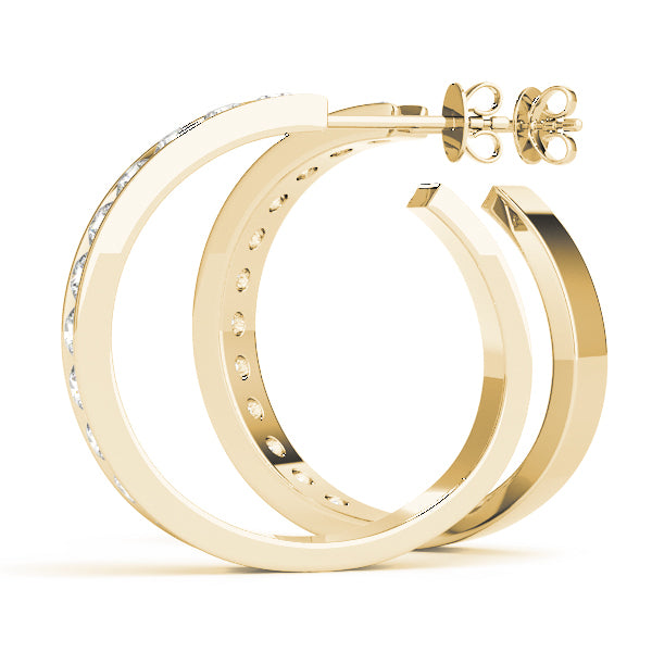 EARRINGS HOOP EARRINGS STANDARD HOOPS Complete per pair.