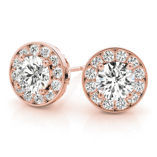 EARRINGS HALO Complete per pair.