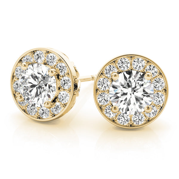 EARRINGS HALO Complete per pair.