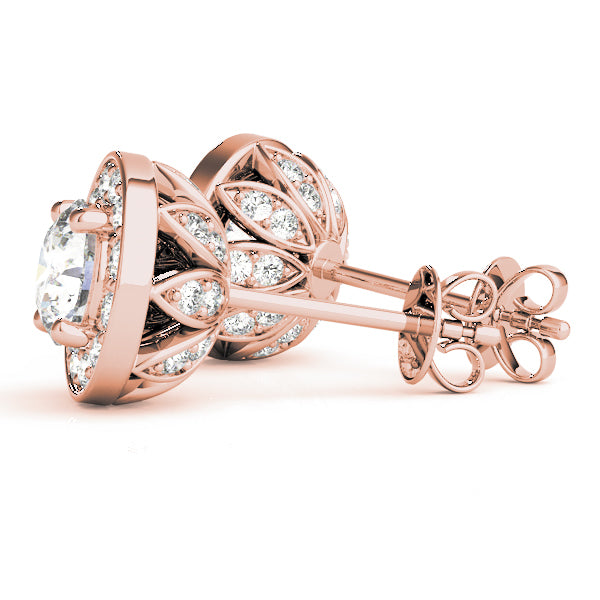 EARRINGS HALO Complete per pair.
