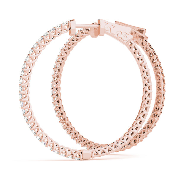 EARRINGS HOOP EARRINGS VAULT LOCK Complete per pair.