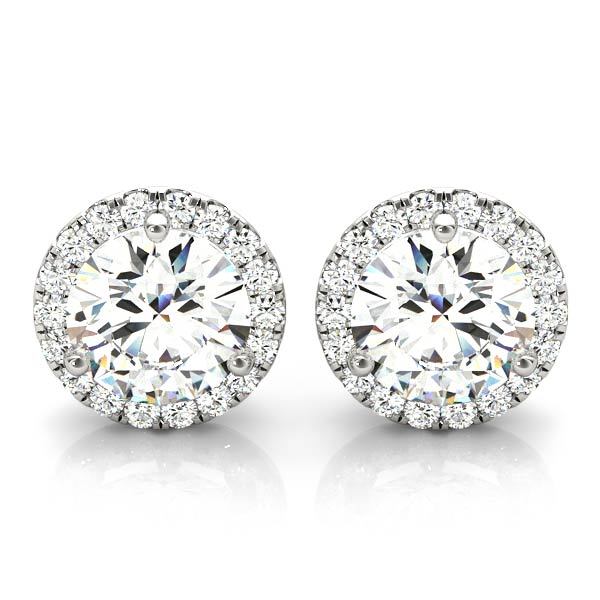 EARRINGS HALO Complete per pair.