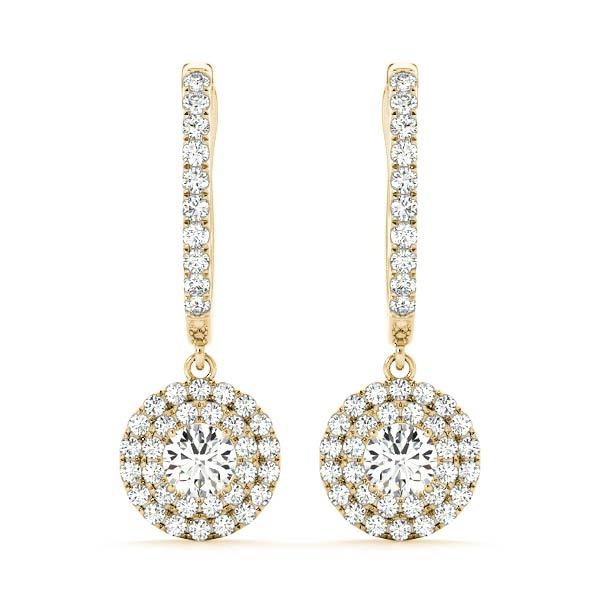EARRINGS HALO Complete per pair.