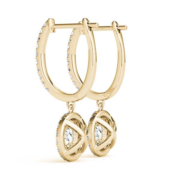 EARRINGS HALO Complete per pair.