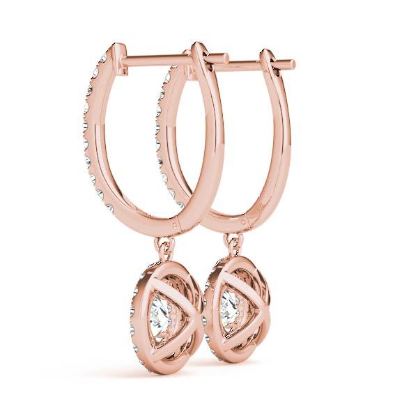 EARRINGS HALO Complete per pair.