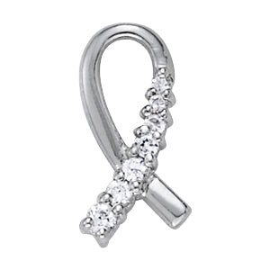 White Platinum Lab Diamond Stud Earrings