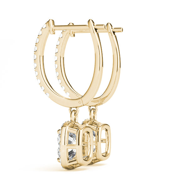 EARRINGS HALO Complete per pair.