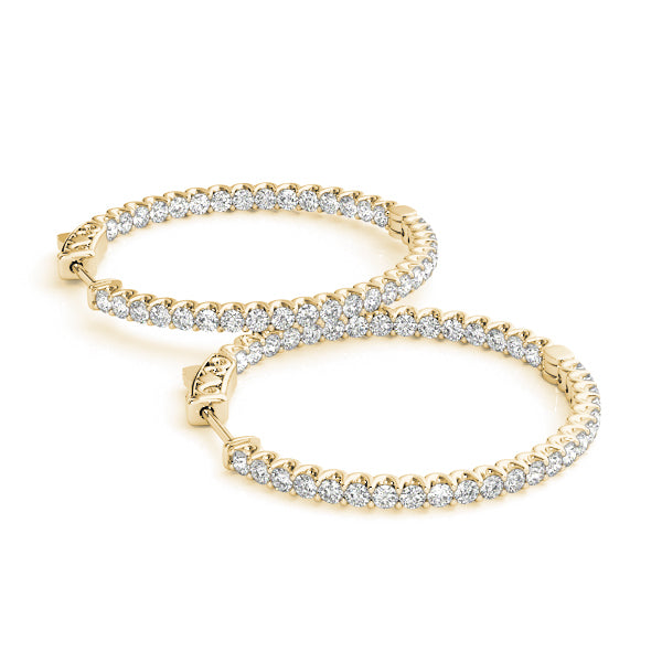 .75 INCH 2 PRONG ROUND HOOP Complete per pair.