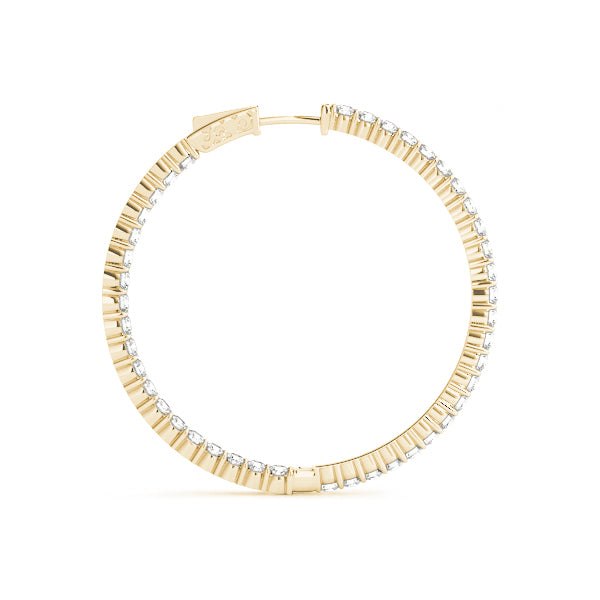 .9 INCH 2 PRONG ROUND HOOP Complete per pair.