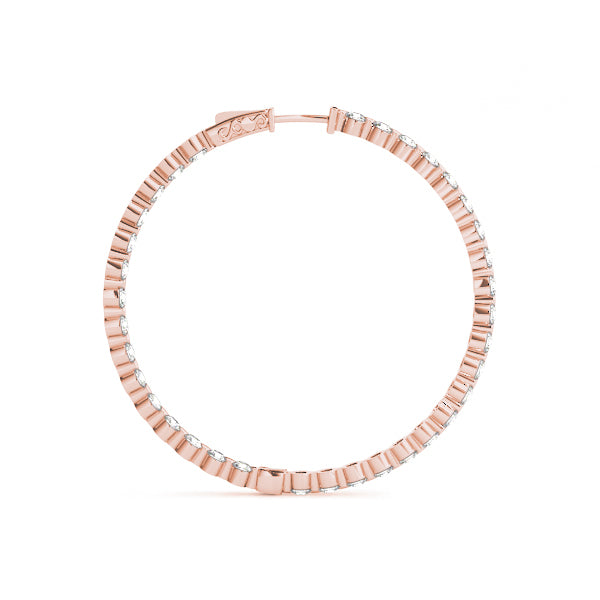 1 INCH 1 PRONG ROUND HOOP Complete per pair.