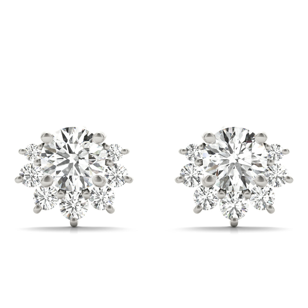 1/3 ct tw Lab Diamond Fashion Earrings