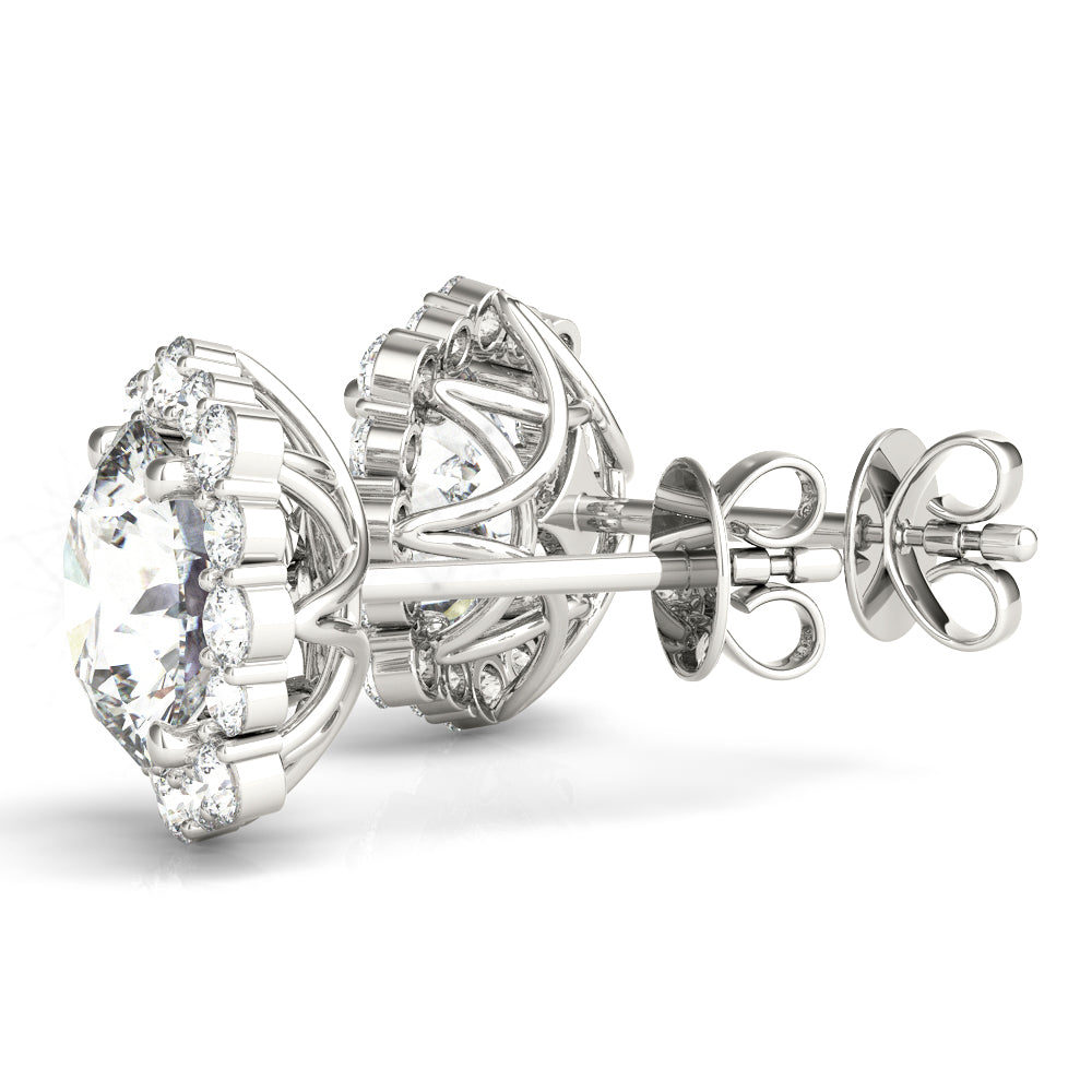 1 1/2 ct tw Lab Diamond Fashion Earrings
