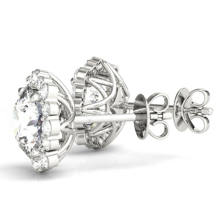 1 1/2 ct tw Lab Diamond Fashion Earrings