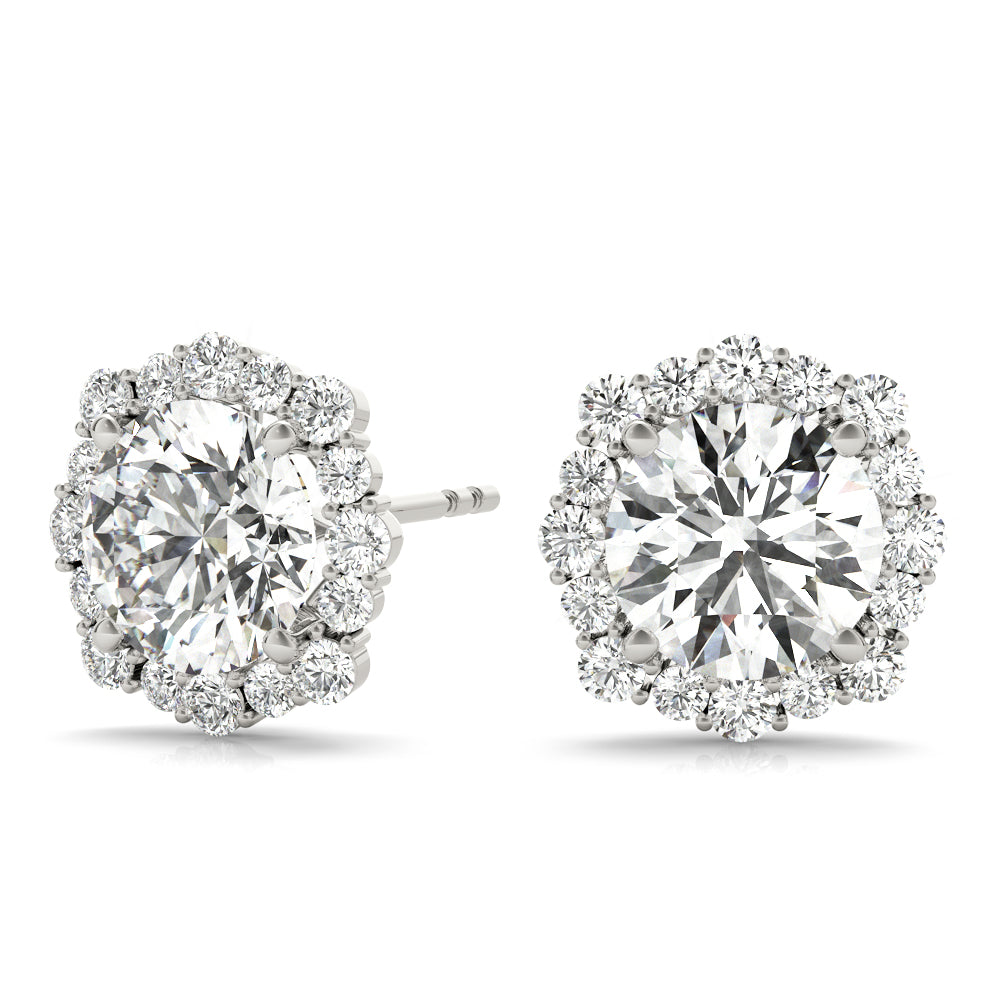 1 1/2 ct tw Lab Diamond Fashion Earrings