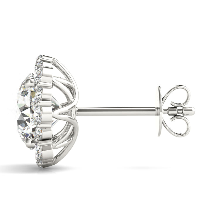 1 1/2 ct tw Lab Diamond Fashion Earrings