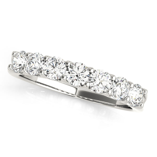 1 ct tw Lab Diamond Wedding Bands Prong Set