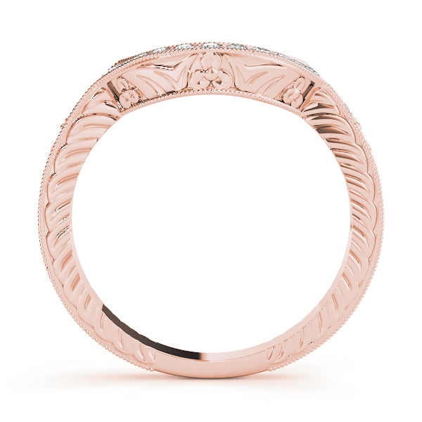 WEDDING BANDS CURVED BANDS