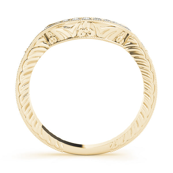 WEDDING BANDS CURVED BANDS