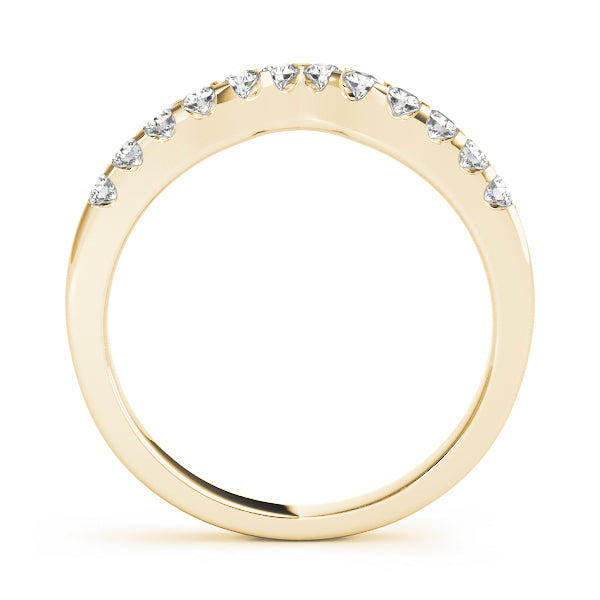 WEDDING BANDS CURVED BANDS