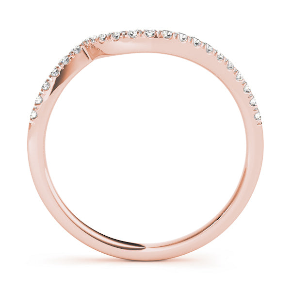 WEDDING BANDS CURVED BANDS