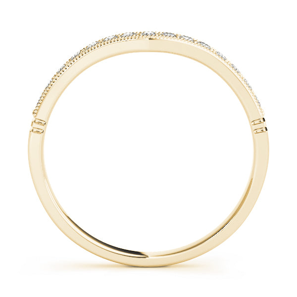 WEDDING BANDS CURVED BANDS