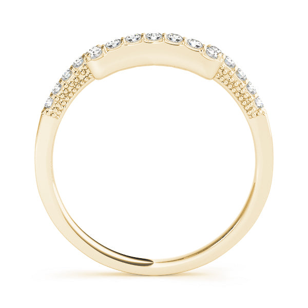 WEDDING BANDS CURVED BANDS