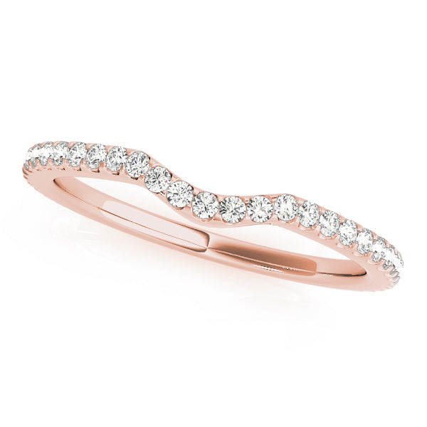 WEDDING BANDS CURVED BANDS