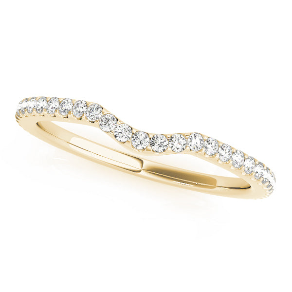 WEDDING BANDS CURVED BANDS