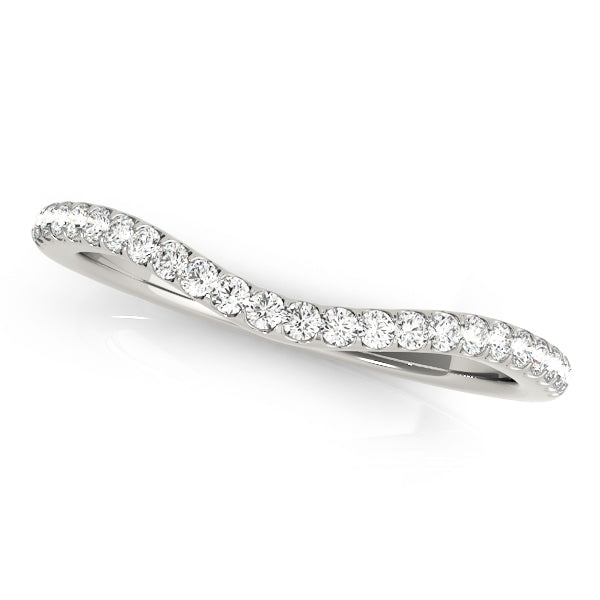 1/6 ct tw Lab Diamond Wedding Bands Prong Set