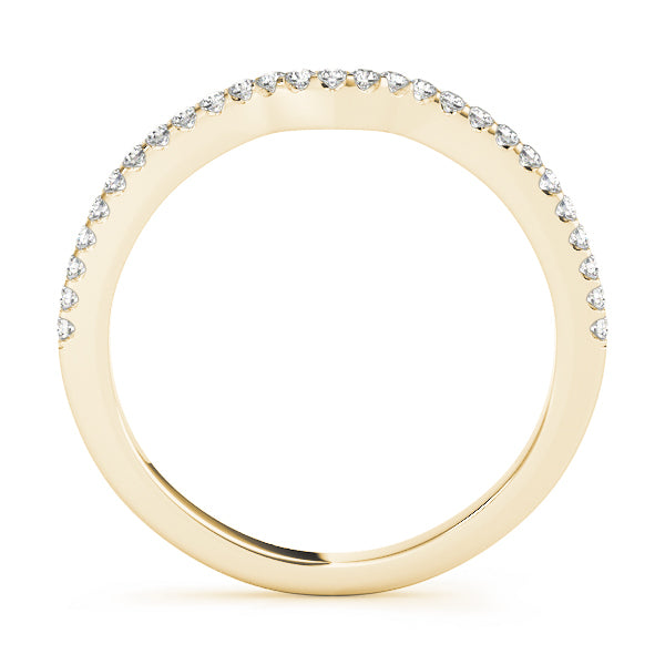 WEDDING BANDS CURVED BANDS