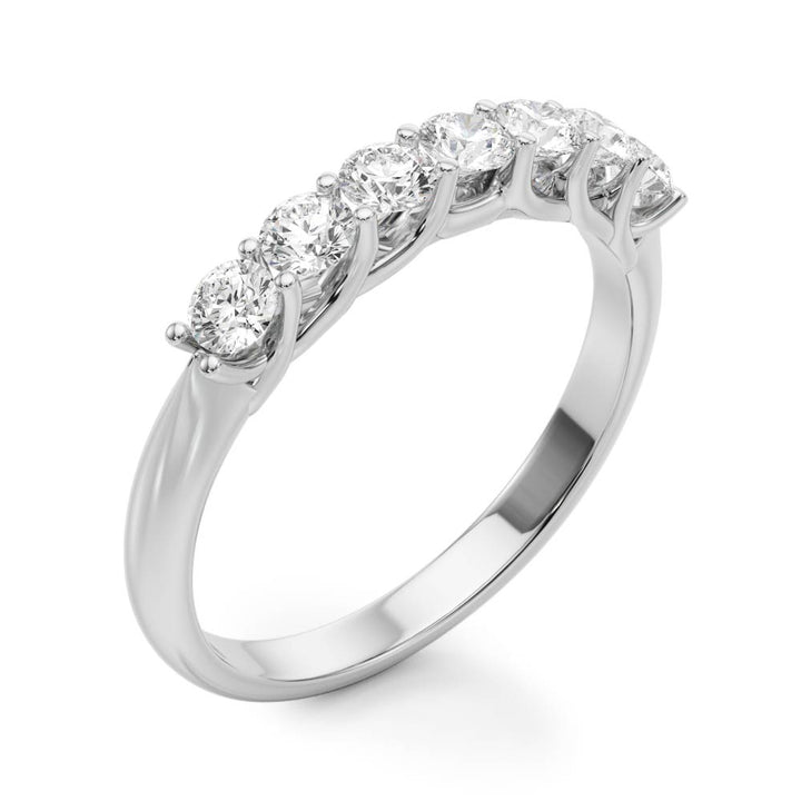 1/3 ct tw Lab Diamond Wedding Bands Prong Set
