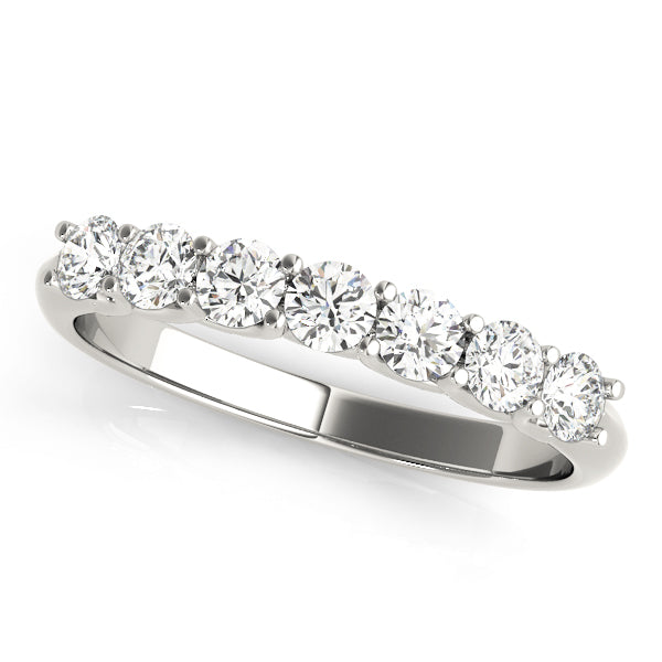 1/3 ct tw Lab Diamond Wedding Bands Prong Set