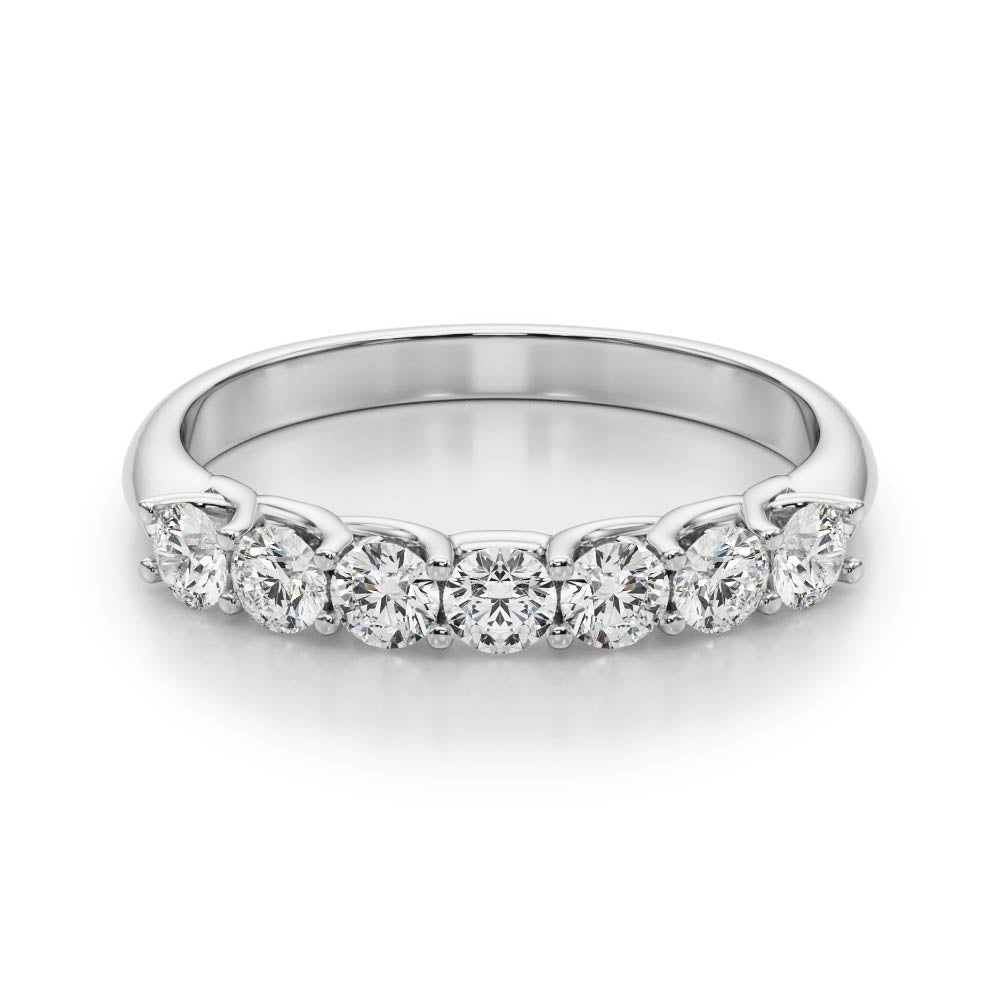 1/3 ct tw Lab Diamond Wedding Bands Prong Set
