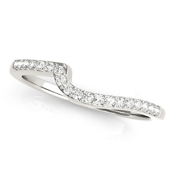 1/4 ct tw Lab Diamond Wedding Bands Prong Set