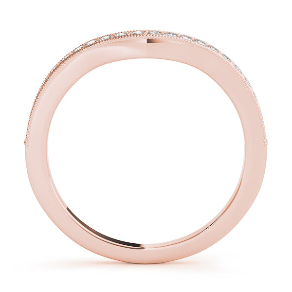 WEDDING BANDS CURVED BANDS