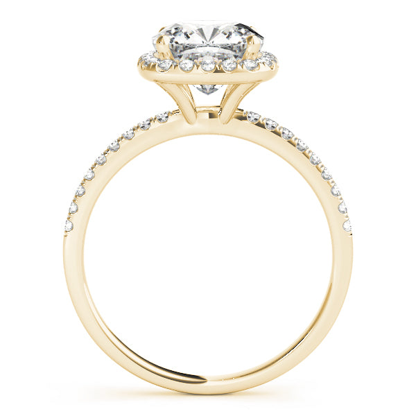 2 1/3 ct tw Lab Diamond Engagement Rings Halo Square & Cushion